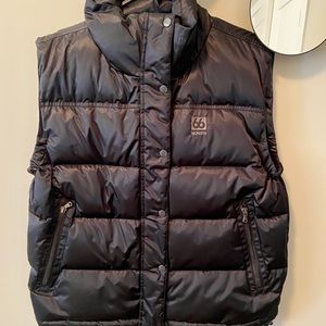66 North Laugavegur Down Vest - Women's XL, Black EUC